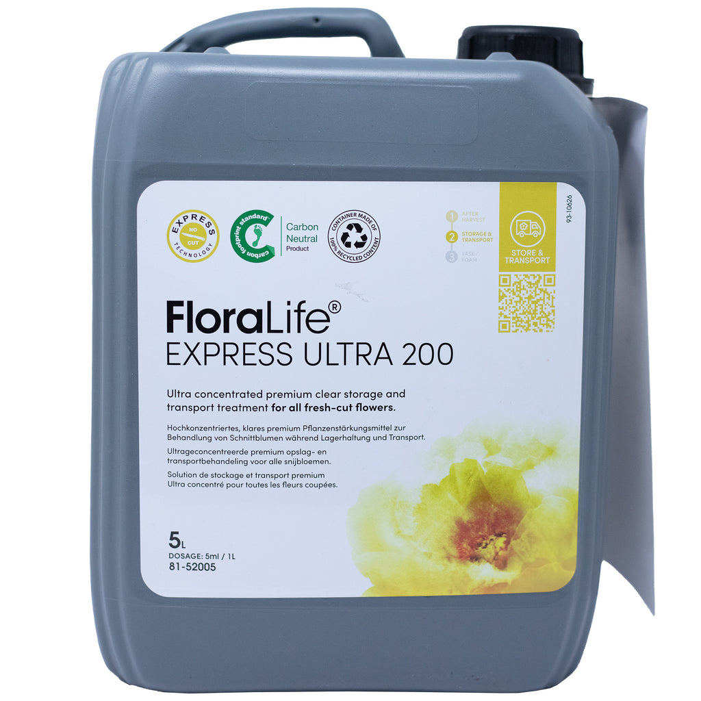 FloraLife® Express ULTRA 200 Blumennahrung - hochkonzerntriert - 5-Liter Kanister - 1 Stück