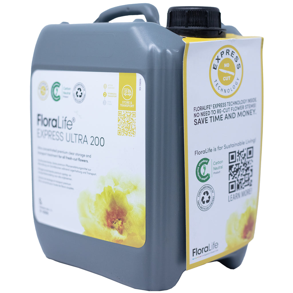 Engrais pour fleurs FloraLife® Express ULTRA 200 - hautement concentré - bidon de 5 litres - 1 unité