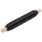 Decolackdraht auf Holzstab - schwarz - 0,50 mm, 50 m, 100 g