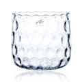 GALAXIE vase optic - Glas, klar - Höhe: 16,0 cm, Ø 17,5 cm
