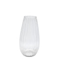 STONE glass vase medium - Glas, klar - Höhe: 30,0 cm, Ø 16,0 cm