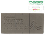 3x Original OASIS® Renewal™ Steckschaum aus pflanzlichen, biobasierten Rohstoffen - Steckmasse Blumen - Nasssteckschaum Hochzeit Geburtstag Kirche Ziegelform umweltfreundlich