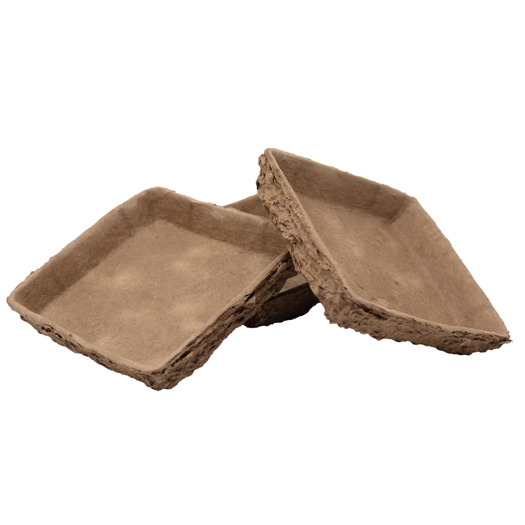 OASIS® BIOLIT® Unterlage für 1/2 Ziegel - 13 x 13 x 2 cm -  Set aus 12 Stück