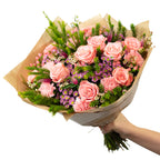 Blumenstrauß 'Garden Romance' - Länge ca. 40-60 cm - Strauß frischer Blumen