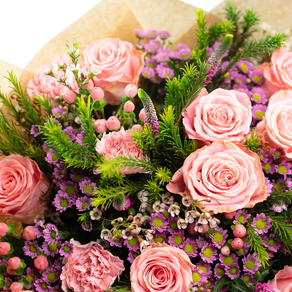 Blumenstrauß 'Garden Romance' - Länge ca. 40-60 cm - Strauß frischer Blumen