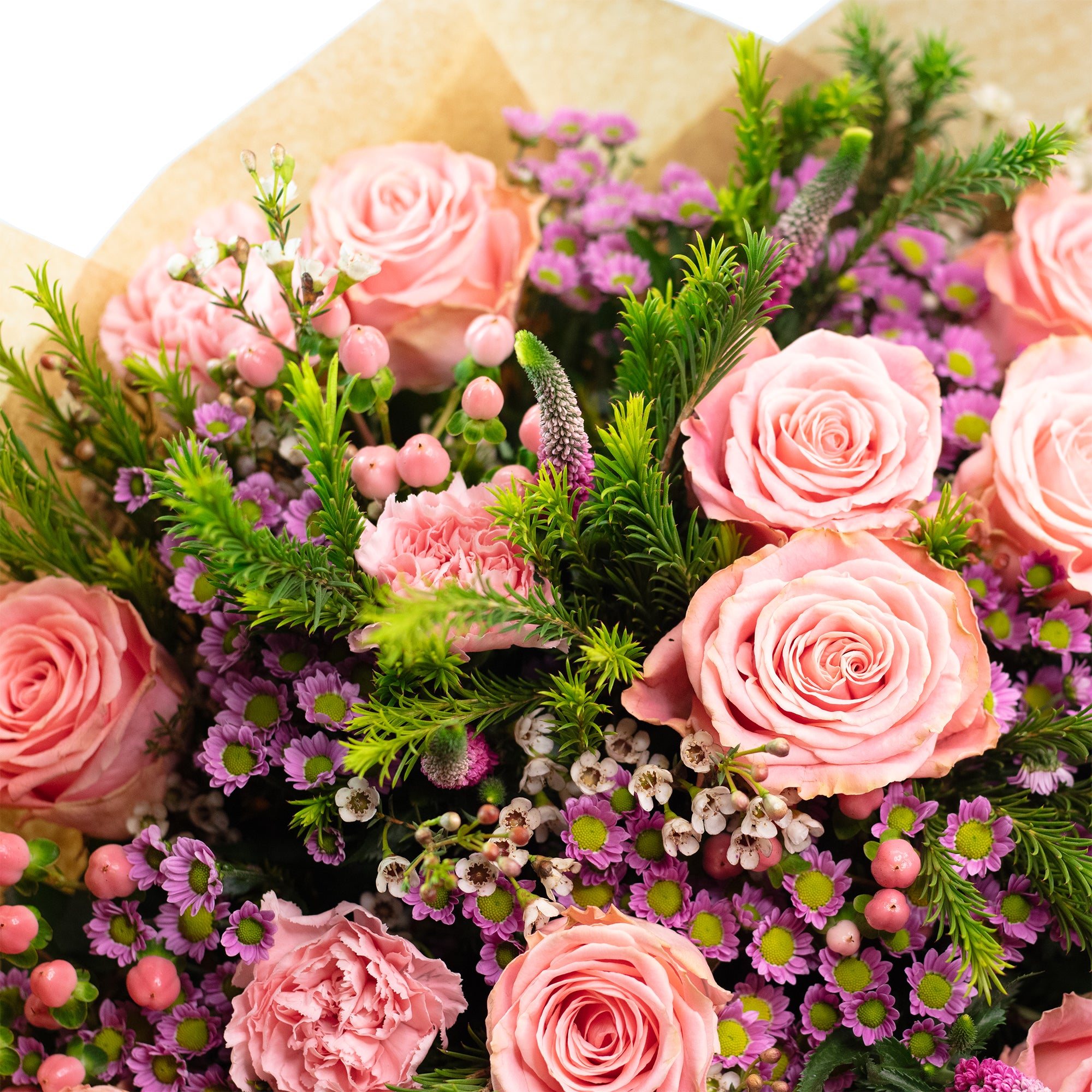 Blumenstrauß 'Garden Romance' - Länge ca. 40-60 cm - Strauß frischer Blumen