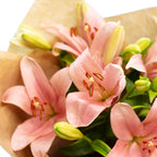 Blumenstrauß 'Lily Grace' - Länge ca. 40-50 cm - Strauß frischer Lilien