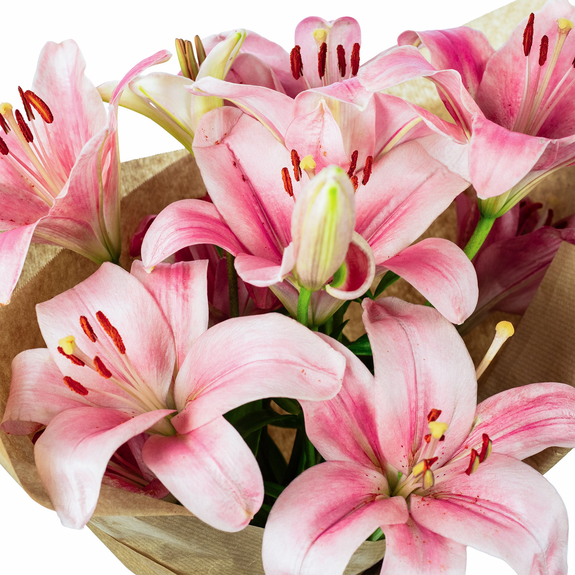 Blumenstrauß 'Lily Grace' - Länge ca. 40-50 cm - Strauß frischer Lilien
