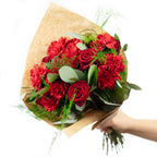 Blumenstrauß 'Ruby Harmony' - Länge ca. 40-50 cm
