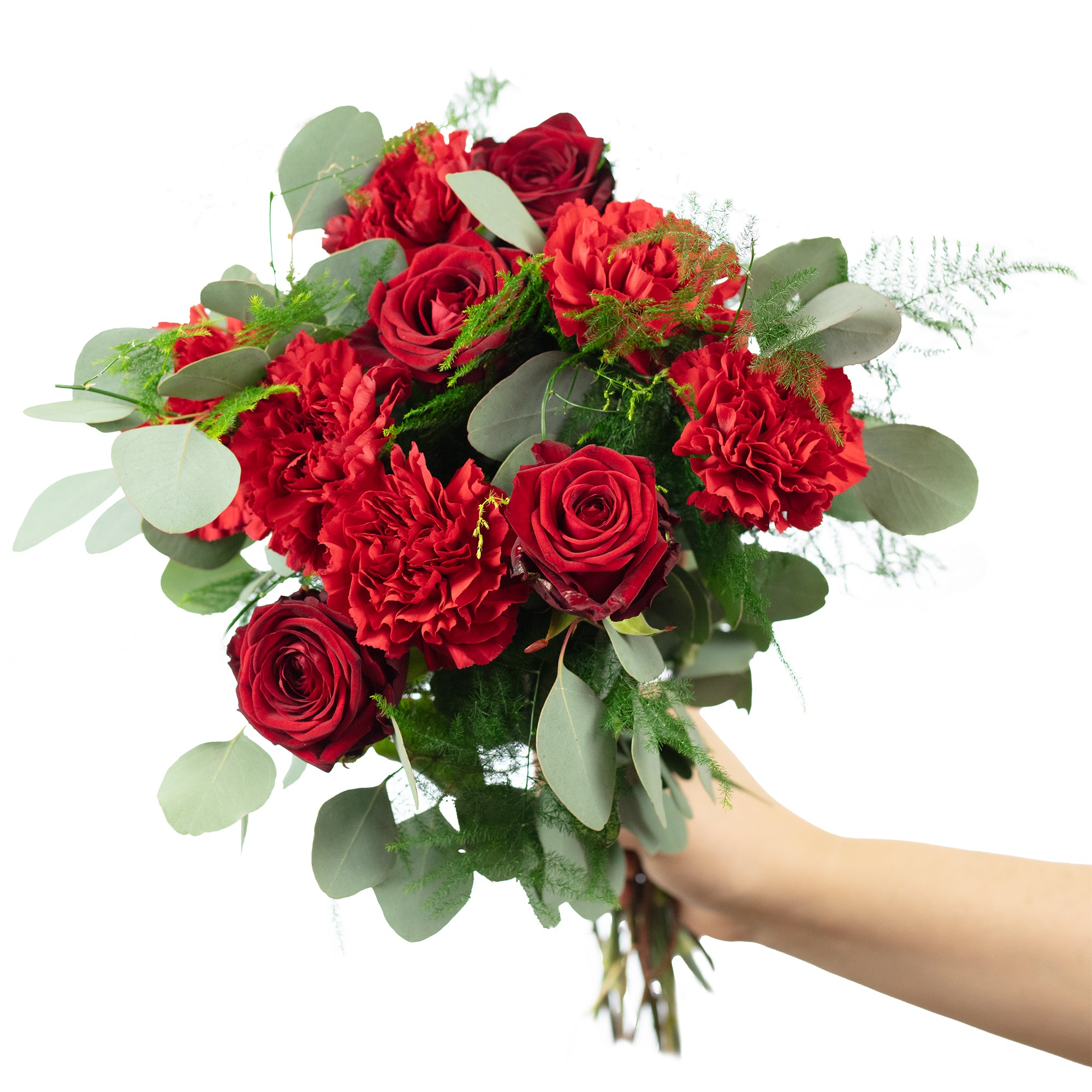 Blumenstrauß 'Ruby Harmony' - Länge ca. 40-50 cm