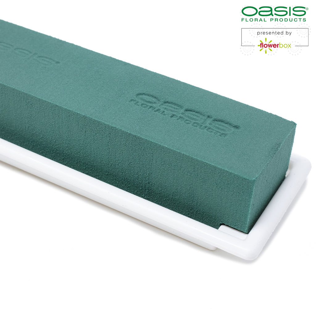 OASIS® Table Deco Maxi - 48 x 9 x 5cm - 4 St. - weiß