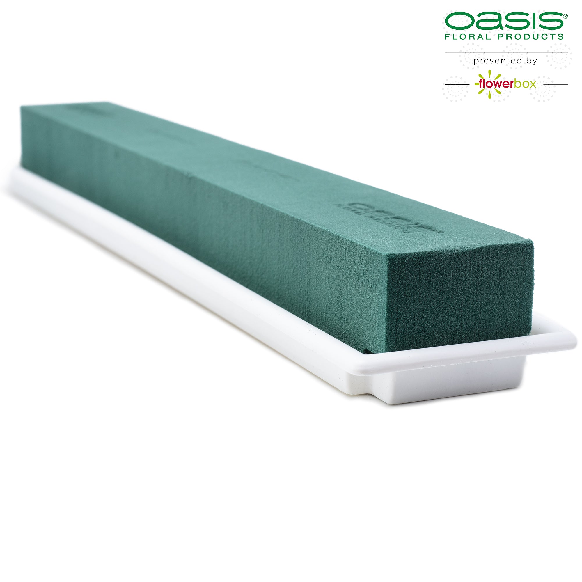 OASIS® Table Deco Maxi - 48 x 9 x 5cm - 4 St. - weiß