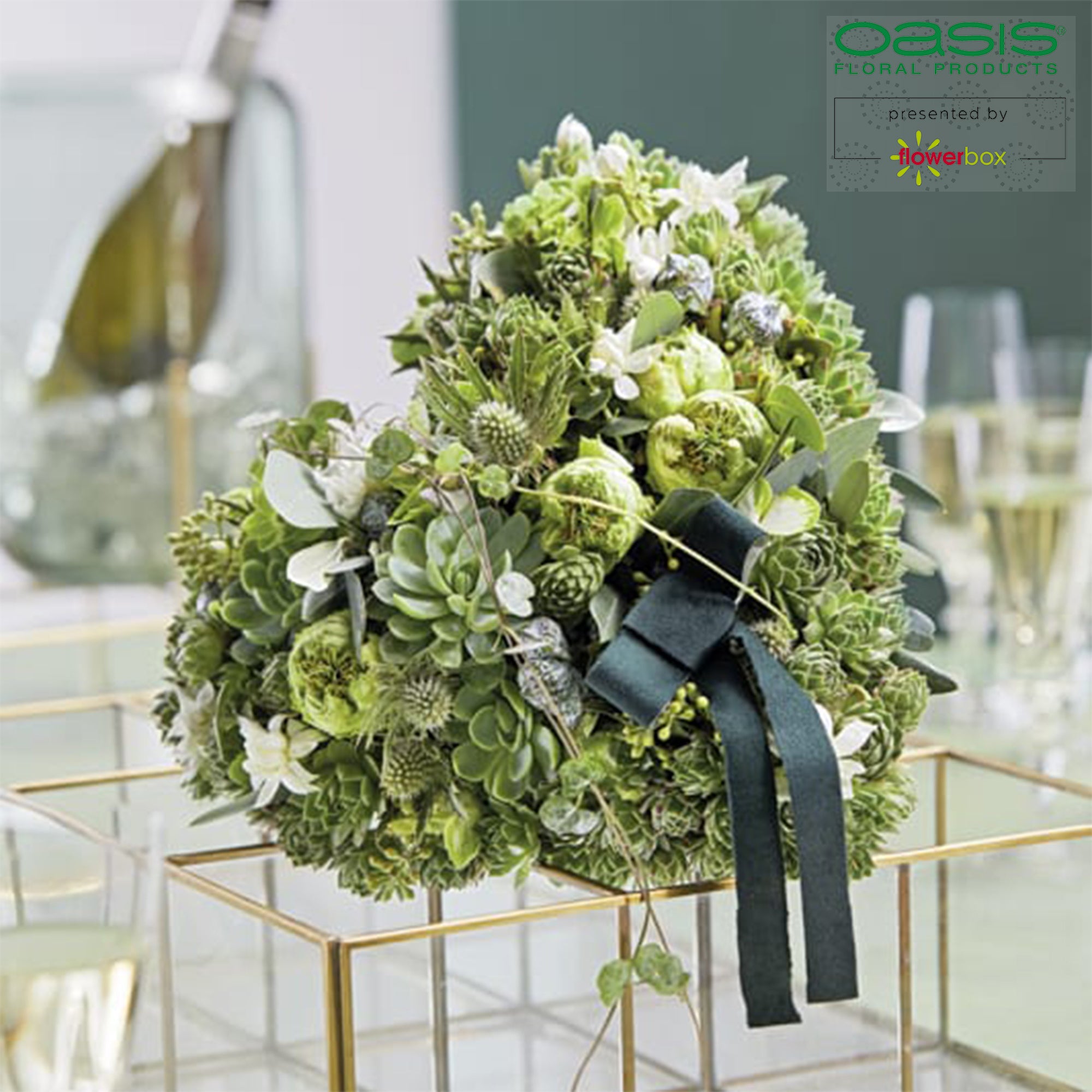 OASIS® FOAM FRAMES® Hearts - 24 x 25 x 6cm - 2 pcs.