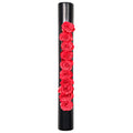 Infinity-Bloom bigTube - anthrazit/hellrot - 65x7,5 cm