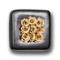 Infinity-Bloom Chest - anthrazit/champagne - 16x16 cm