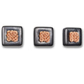 3er-Set Infinity-Bloom Chest - anthrazit/rosé - 16x16 cm