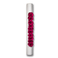 Infinity Bloom bigTube - blanc/framboise - 65 x 7,5 cm