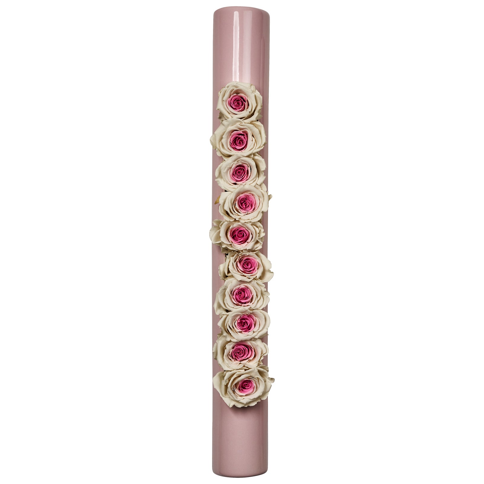 Infinity-Bloom bigTube - rosa/weiß-pink - 65x7,5 cm