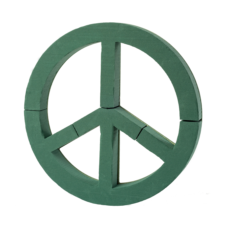 OASIS® BIOLINE® Peace Zeichen, Ø 50cm x 6cm