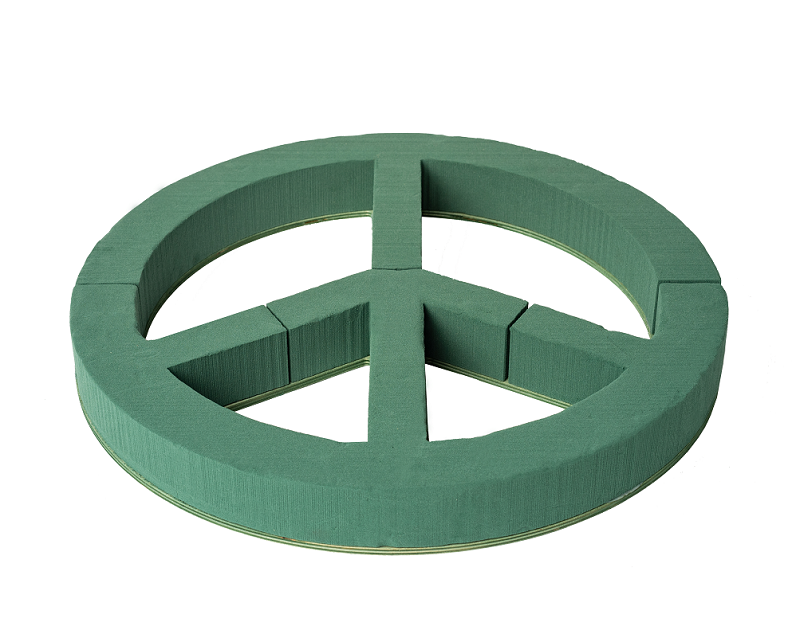 OASIS® BIOLINE® Peace Zeichen, Ø 50cm x 6cm