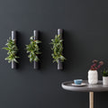 Lot de 3 tubes - anthracite - 40 x 6,5 cm