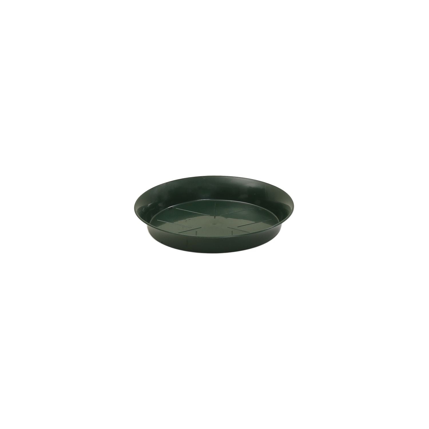 Dessous de verre standard, vert foncé - diamètre 14 cm - 20 pièces